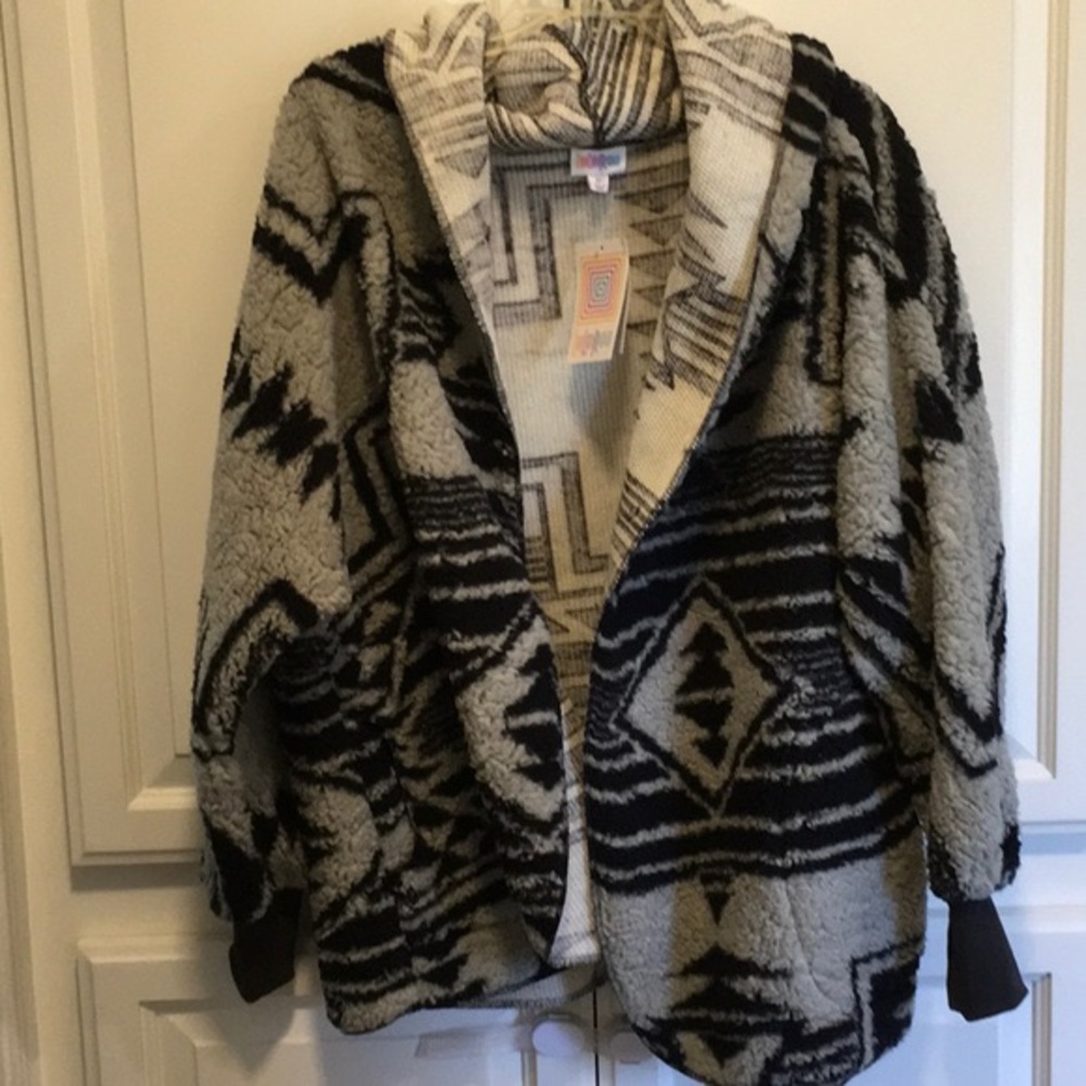 LuLaRoe teddy bear jacket
